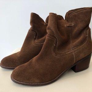Dolce Vita Suede Short Boots 8.5